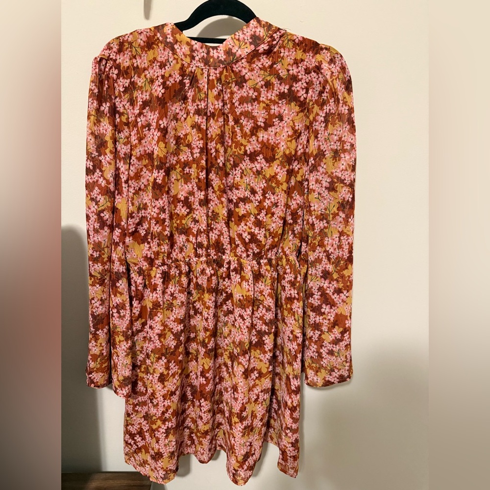 Vici Boho Flower Dress - Open Back